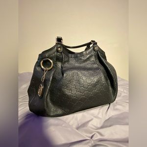 Black Gucci Sukey Bag